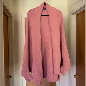 Cozy Coral Shawl/Sweater